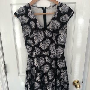 3/$25 Necessary Objects Printed Fit & Flare Dress